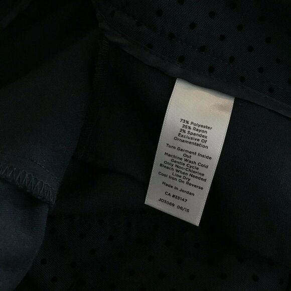 Talbots Heritage Swiss Dot Straight Leg Pants Sz 4 - Picture 6 of 8